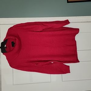 Lane Bryant. Pink cowl neck sweater. 18/20